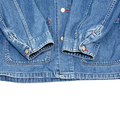 【USED】90'S STUSSY OUTDOOR DENIM COVERALL