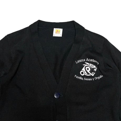 【USED】90'S-00'S Lennox Academy KNIT CARDIGAN