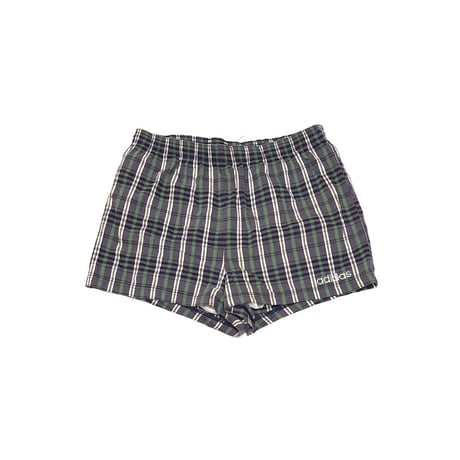 【USED】80's adidas RUNNING SHORTS CHECK MADE IN ITALY