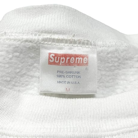 【USED】90'S SUPREME MOTION LOGO DESIGN SWEATSHIRT