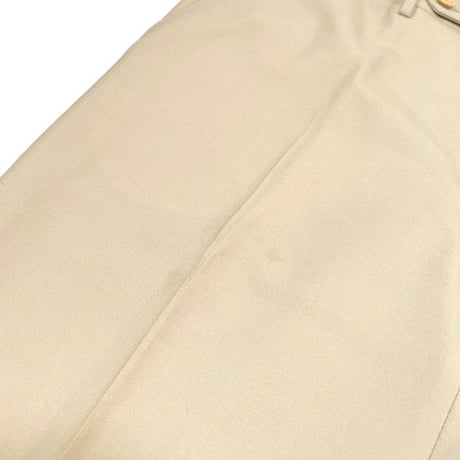 【USED】90'S LANVIN PARIS CLASSIC SLACKS BEIGE