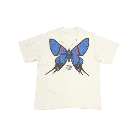 【USED】90's SAN DIEGO WILD ANIMAL PARK Butterfly Graphic T-Shirt