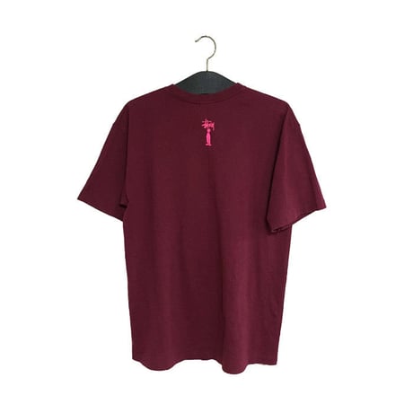 【USED】90'S STUSSY T-SHIRT "KNOWLEDGE IS KING"