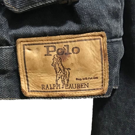 【USED】90'S  POLO BY RALPH LAUREN DENIM JACKET