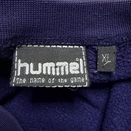 【USED】90's hummel German Sponsor Oversized Sweatshirt