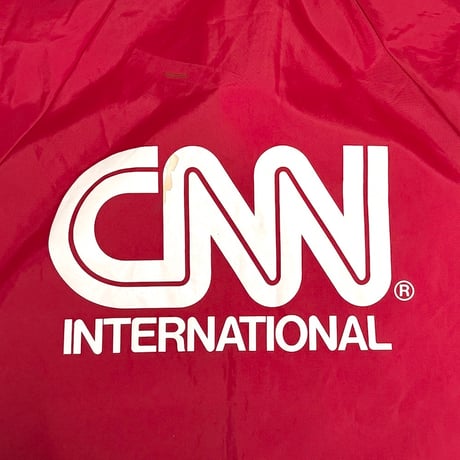 【USED】90's CNN International Coach Jacket Made in USA