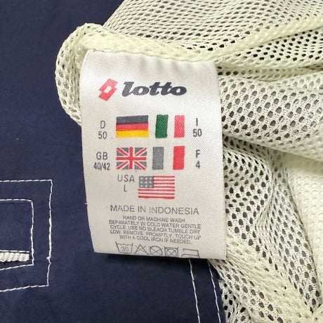 【USED】90's Lotto for BORIS BECKER VEST