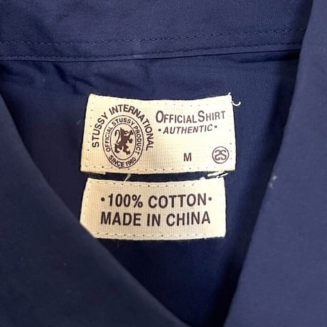 【DEAD STOCK】00'S STUSSY UTILITY POCKET SHIRT