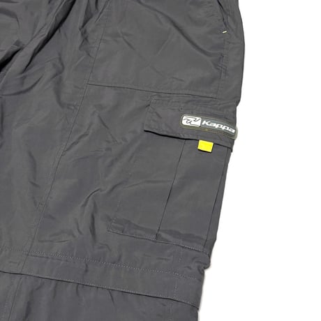 【USED】00's Kappa CONVERTIBLE PANTS URBAN GREY