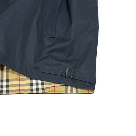 【USED】90'S BURBERRYS HARRINGTON JACKET NAVY