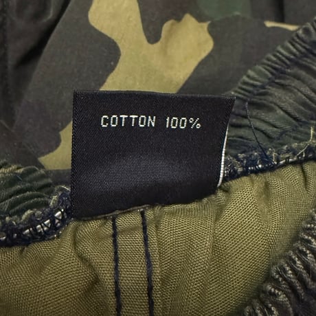 【USED】90's Bootleg STUSSY Camo Cargo Shorts