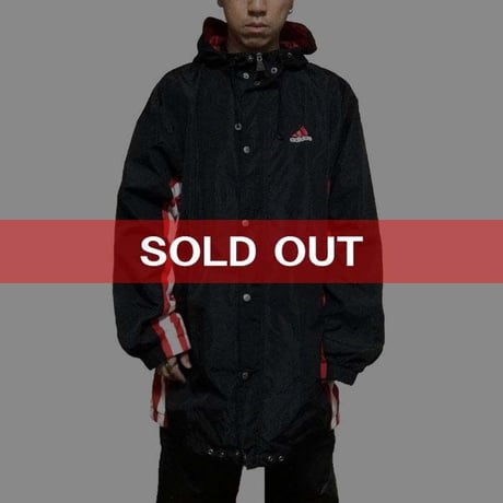 【USED】90'S ADIDAS SPORTS HOODIE COAT