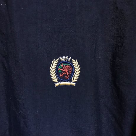 【USED】90'S TOMMY HILFIGER CRAZY PATTERN BOMBER JACKET