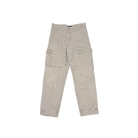 【USED】90's-00's STUSSY DUCK CARGO PANTS LIGHT GRAY