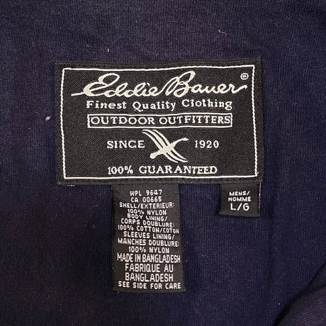 【USED】00'S EDDIE BAUER NYLON HOODED JACKET