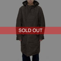 【USED】EARLY 00'S HELMUT LANG MOLESKIN HOODED COAT