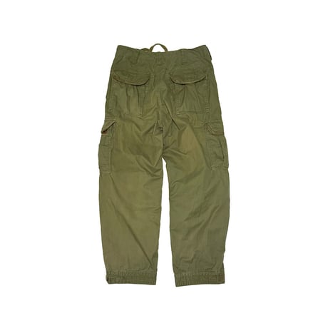 【USED】00's Abercrombie & Fitch Baggy Cargo Pants Olive