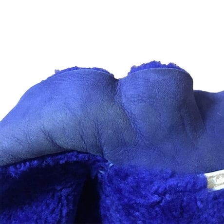 【USED】90'S VIVIENNE WESTWOOD GOLD LABEL MOUTON COAT PURPLE