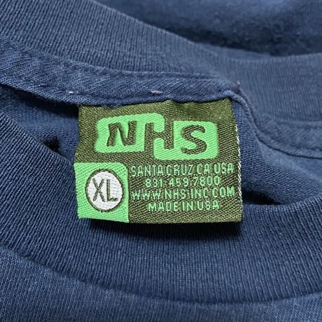 【USED】90'S-00'S INDEPENDENT TRUCK COMPANY NHS TAG L/S T-SHIRT