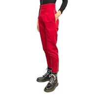【USED】80'S AZZEDINE ALAIA × ALIMIA CROPPED BIKER PANTS