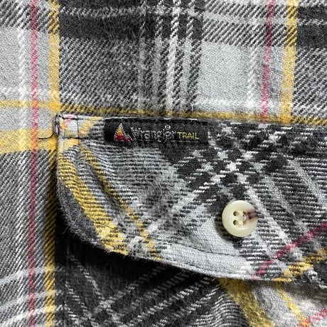 【USED】90'S WRANGLER FLANNEL SHIRT