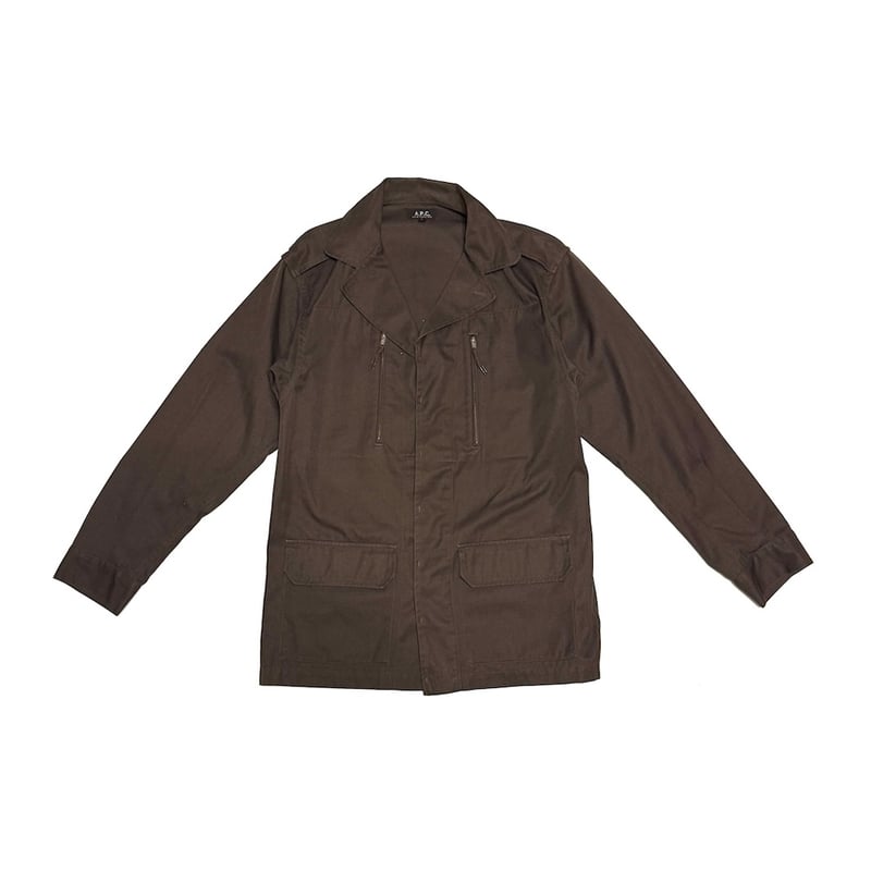 USED】90's A.P.C. F2 Jacket Brown - Made in Fra