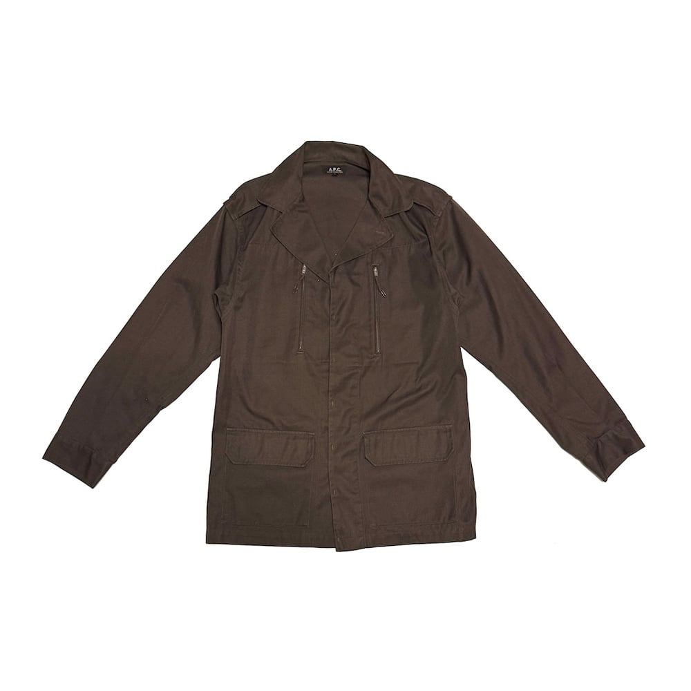 USED】90's A.P.C. F2 Jacket Brown - Made in Fra