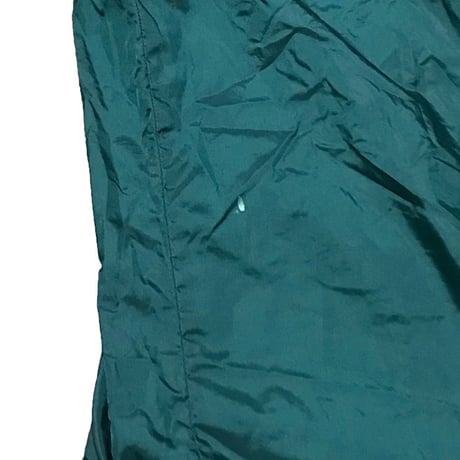 【USED】90'S ADIDAS 3-STRIPES LOGO NYLON TRACK PANTS GREEN
