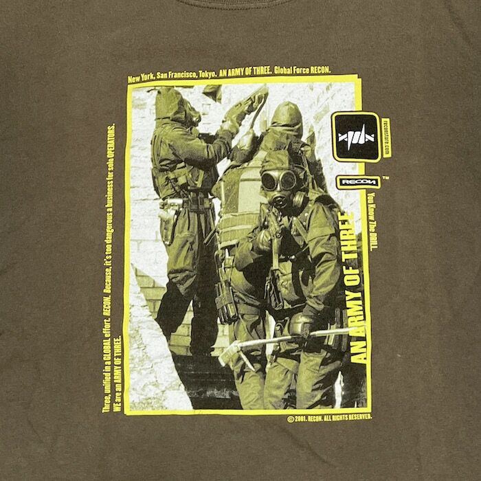 RECON Tシャツ 90s アーバンミリタリー 【公式通販】