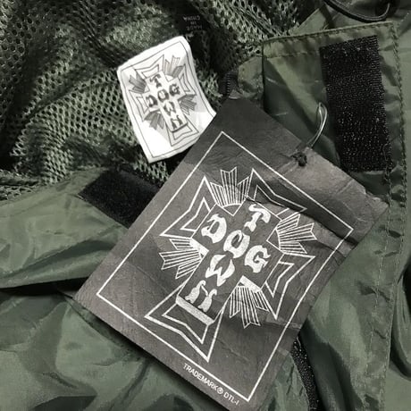 【DEAD STOCK】90'S DOG TOWN NYLON ANOLAK