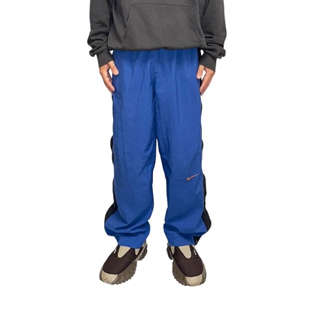 【USED】90's NIKE SIDE SNAP BUTTON TRAINING PANTS