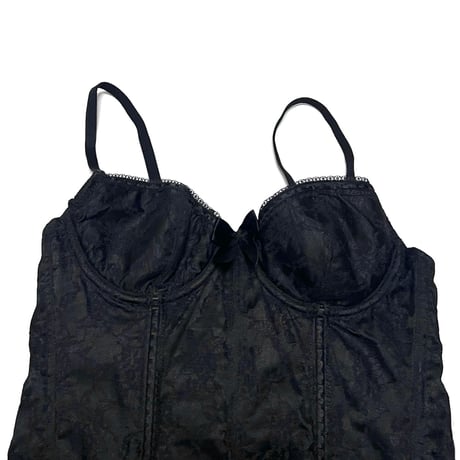【USED】00's HANKY PANKY CORSET BUSTIER