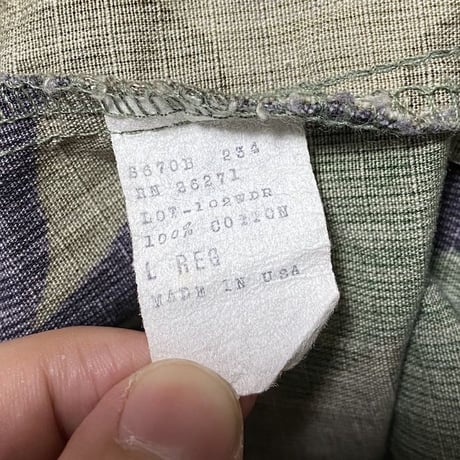 【USED】VINTAGE RIP-STOP BDU KUNG FU JACKET