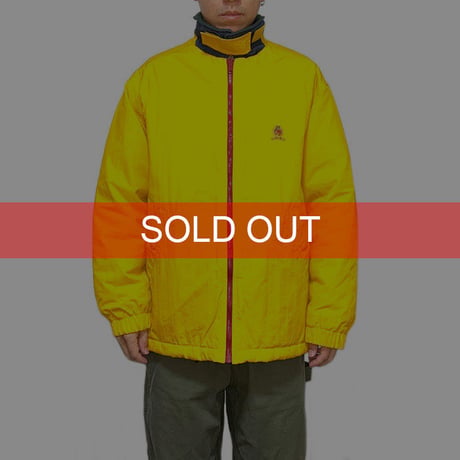 【USED】90'S TOMMY HILFIGER PADDED JACKET YELLOW