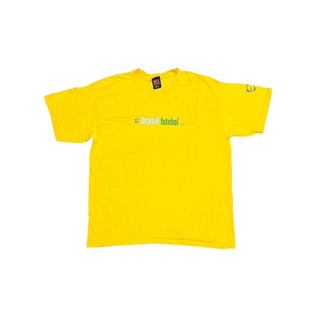 【USED】90's NIKE TEAM brasil futebol T-SHIRT