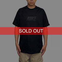 【USED】00's NIKE Blackout Logo Performance T-shirt