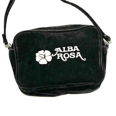 【USED】00'S ALBA ROSA CORDUROY MINI SHOULDER BAG