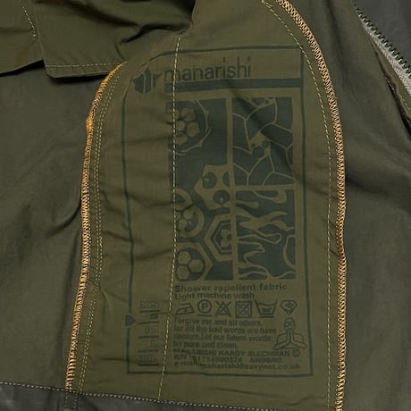 【USED】Maharishi 99-00AW SHOWER REPELLENT ZIP-UP JACKET
