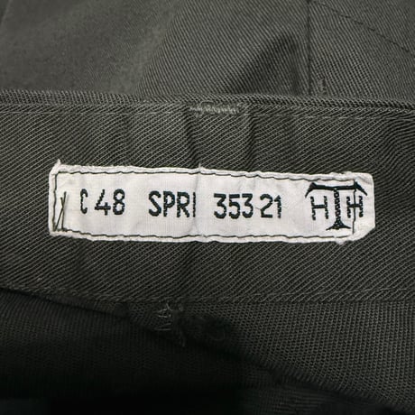 【USED】90's Swedish Army Utility Light Trousers