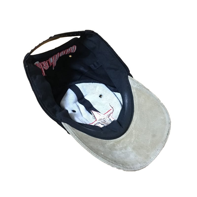 ぽめちプロフ読んでね！ 　m1166コトハヨコザワ【F】紺 グレー USED】90'S MARLBORO CAP BUFFALO | KONBINI