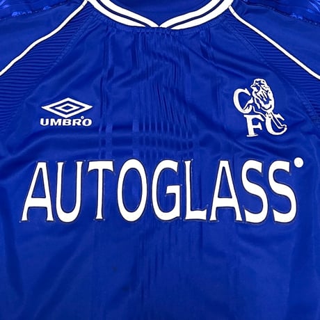 【USED】UMBRO 1999-2001 Chelsea FC HOME SOCCER JERSEY