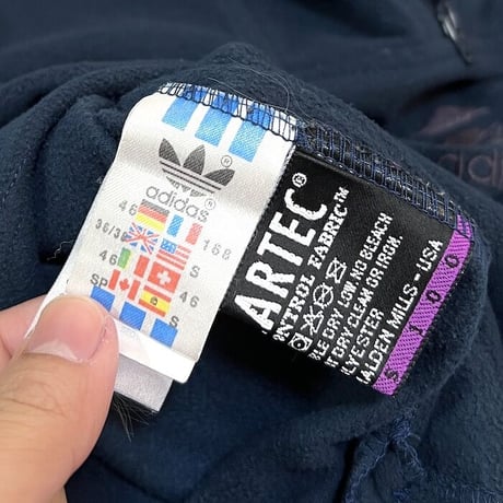 【USED】90'S ADIDAS BTC POLARTEC FLEECE HI-NECK TOP