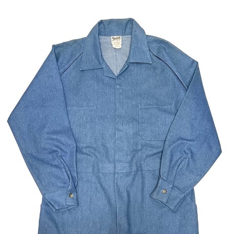 【USED】90's Sweet Company Ice Blue Denim Jumpsuit