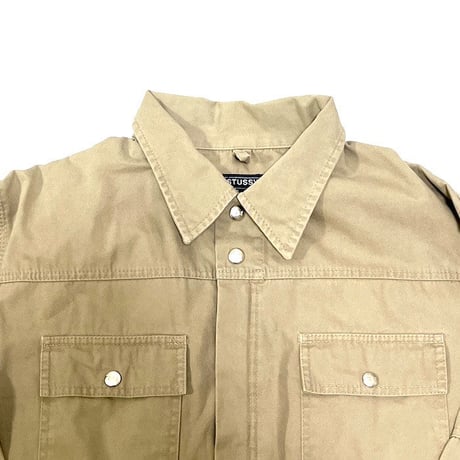 【USED】90'S-00'S STUSSY GIMMICK WORK JACKET