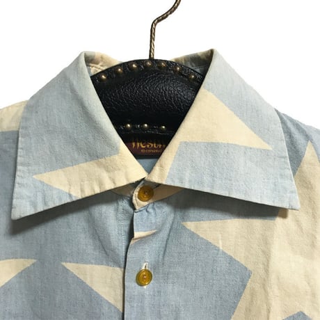 【USED】80'S VIVIENNE WESTWOOD STAR CHAMBRAY SHIRT
