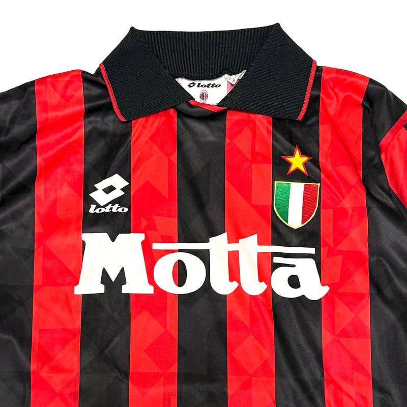 USED】Lotto AC MILAN 1993/1994 L/S FOOTBALL SHI