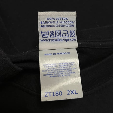 【USED】90's-00's FOR TESTING PURPOSES ONLY SMILY OVERSIZED T-SHIRT