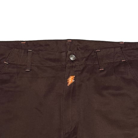 【USED】90's W.&L.T. Cyber Cargo Pants Brown