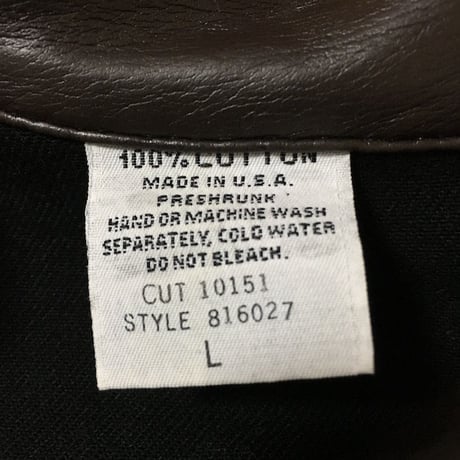 【USED】90'S SERGIO TACCHINI OVERSIZED BLACK DENIM JACKET