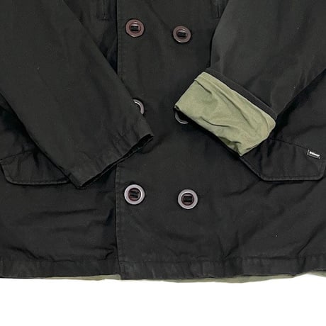 【USED】00'S STUSSY MILITARY DOUBLE JACKET